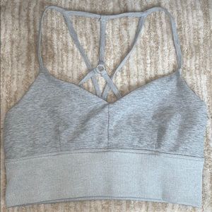Alo Sports Bra - light grey
